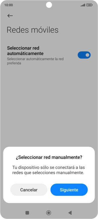 Pulsa Siguiente.