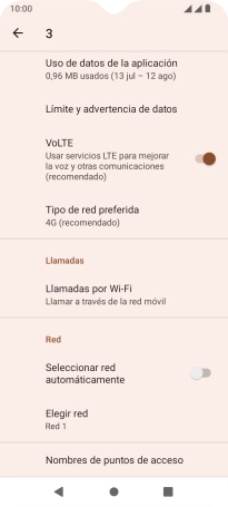 Pulsa el indicador junto a 