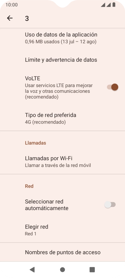 Pulsa el indicador junto a 