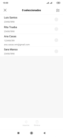 Pulsa el icono de seleccionar todo. Pulsa el icono de seleccionar todo.