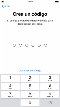 Pulsa Opciones de código.