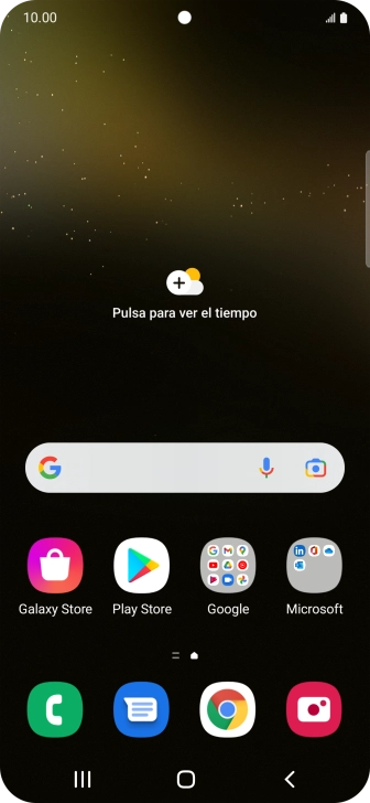 Pulsa la tecla de aplicaciones.
