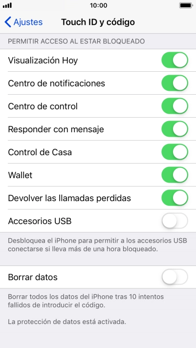 Pulsa el indicador junto a 