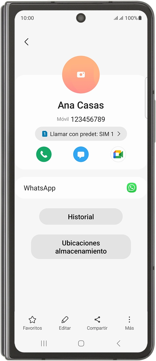 Pulsa Llamar con.