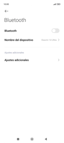 Pulsa el indicador junto a 