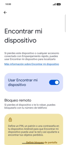 Desliza el dedo hacia arriba desde la parte inferior de la pantalla para terminar y volver a la pantalla de inicio.