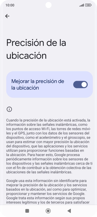 Si pulsas el indicador junto a 