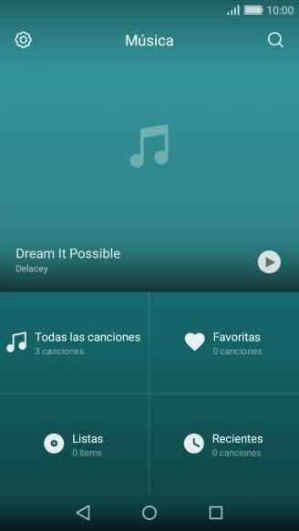 Pulsa Todas las canciones.