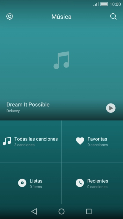 Pulsa Todas las canciones.