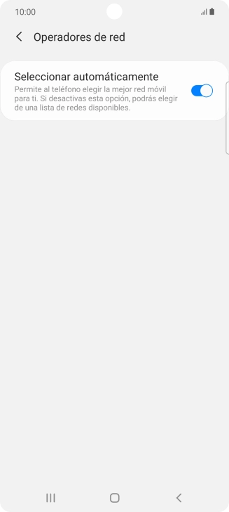 Pulsa el icono junto a 