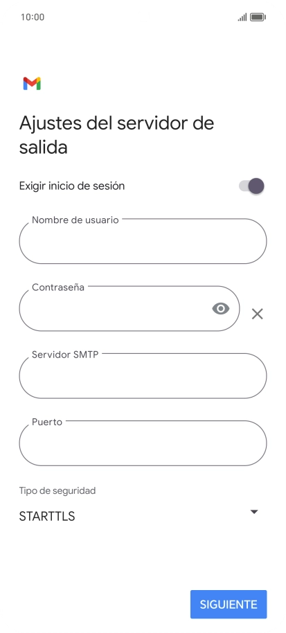 Pulsa el indicador junto a 