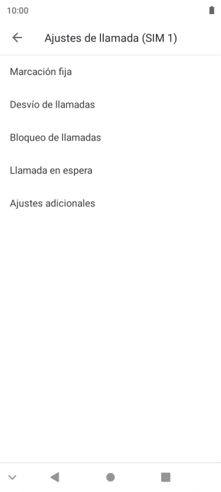 Pulsa Desvío de llamadas.