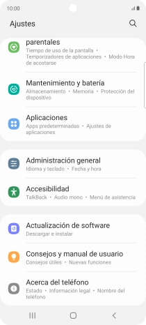 Pulsa Administración general. Pulsa Administración general.