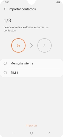 Pulsa el nombre de la tarjeta SIM.