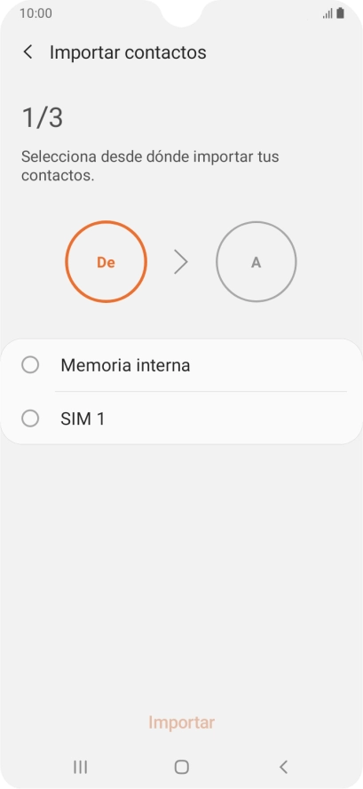 Pulsa el nombre de la tarjeta SIM.