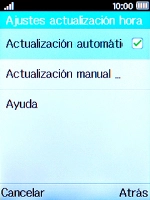 Pulsa colgar para terminar y regresar a la pantalla de inicio.