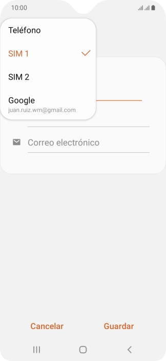 Pulsa Teléfono.