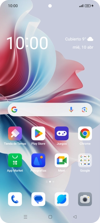Cuando el icono de carga de batería aparece en la pantalla, el teléfono se está cargando.