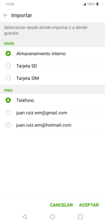 Pulsa Tarjeta SIM.