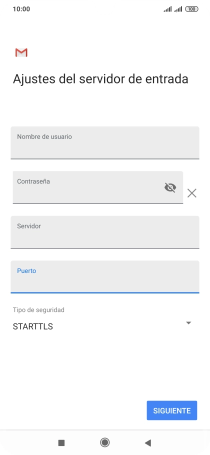 Pulsa la lista desplegable bajo 