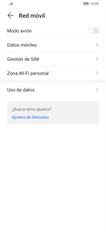 Pulsa Datos móviles.