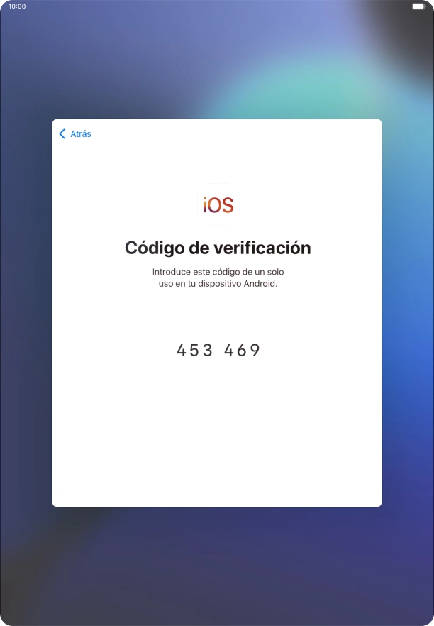 Seguir las indicaciones de la pantalla y de la app 