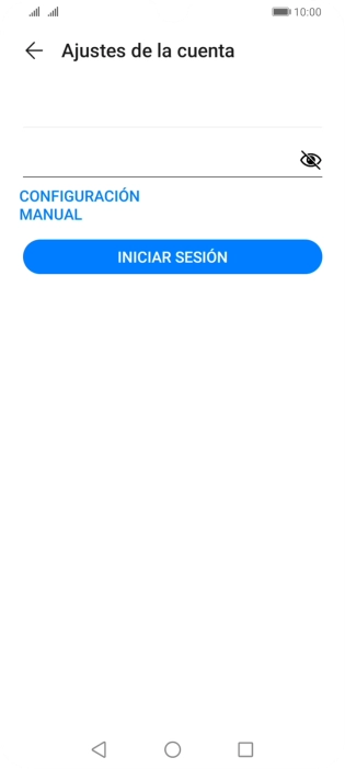 Pulsa INICIAR SESIÓN.