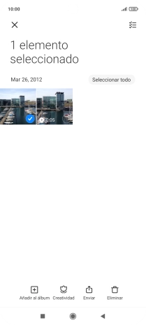 Pulsa el icono de seleccionar todo.