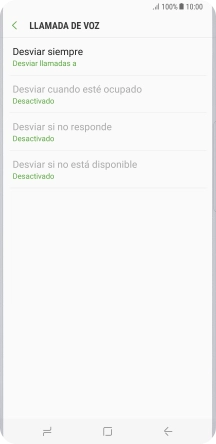 Pulsa la tecla de inicio para terminar y regresar a la pantalla de inicio.