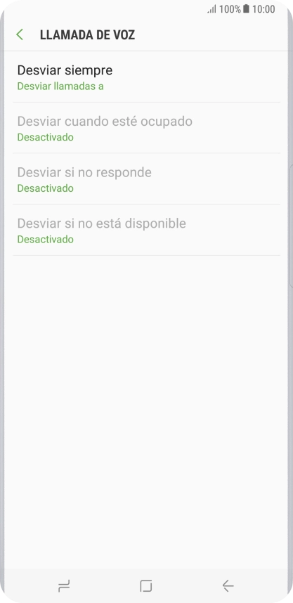 Pulsa la tecla de inicio para terminar y regresar a la pantalla de inicio.