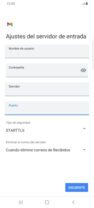 Pulsa la lista desplegable bajo 