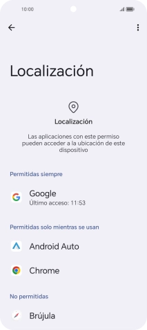 Pulsa la app deseada.