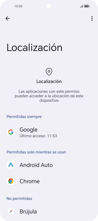 Pulsa la app deseada.