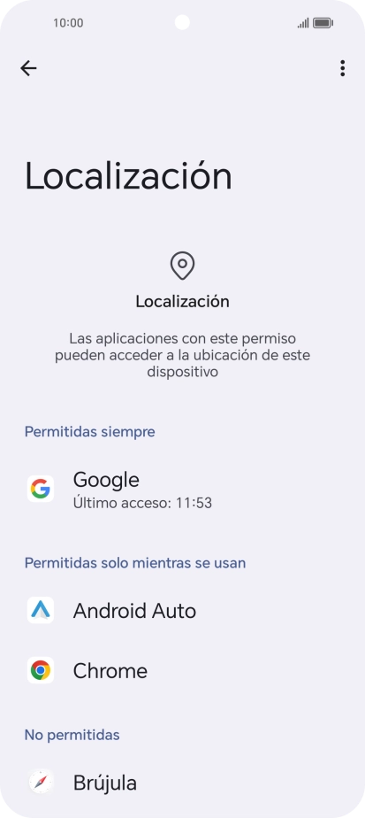 Pulsa la app deseada.