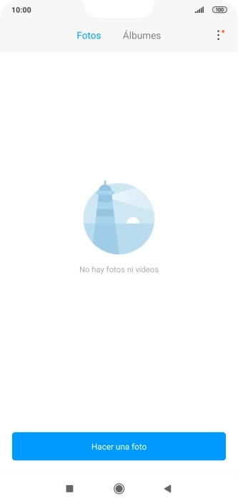 Pulsa Álbumes y desplázate a la carpeta deseada. Pulsa Álbumes y desplázate a la carpeta deseada.