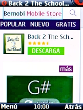 Selecciona DESCARGA.