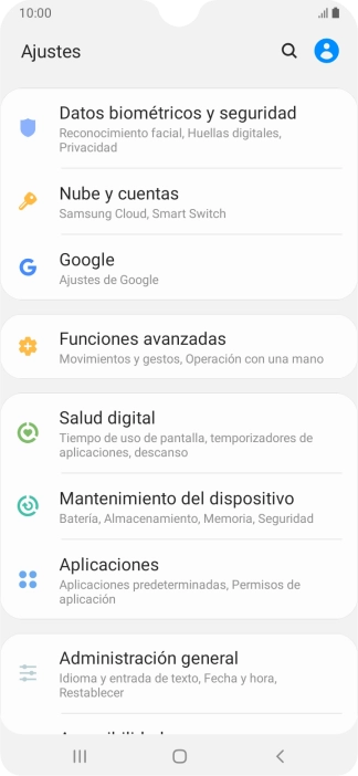 Pulsa Nube y cuentas. Pulsa Nube y cuentas.
