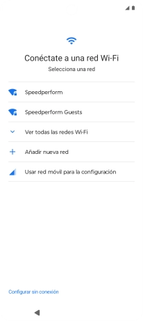 Pulsa la red wifi deseada.