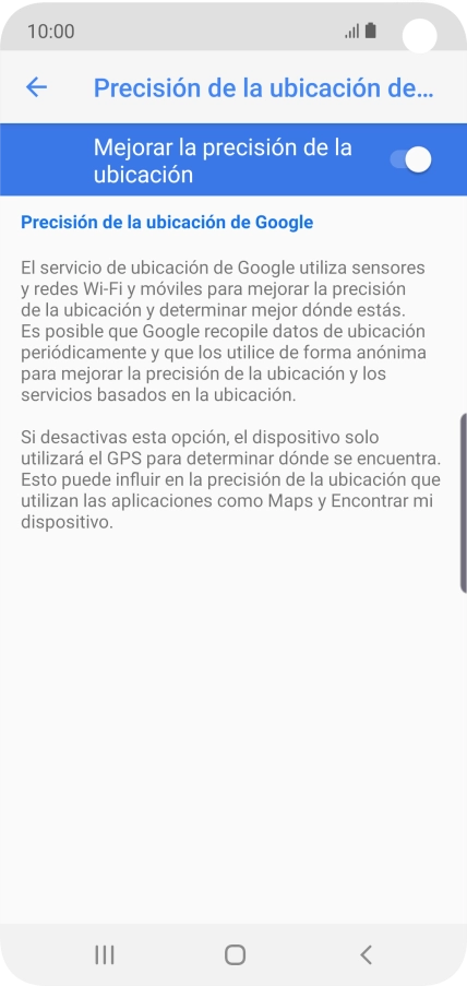 Pulsa el indicador junto a Pulsa el indicador junto a