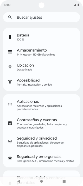 Pulsa Aplicaciones.