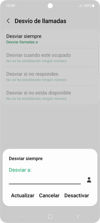 Pulsa Desactivar.