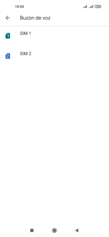 Pulsa la tarjeta SIM deseada.