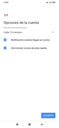 Pulsa la lista desplegable bajo 