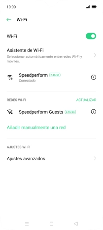 Pulsa la tecla de inicio para terminar y regresar a la pantalla de inicio.