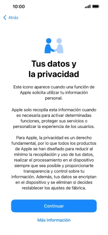 Pulsa Continuar.