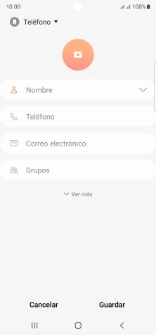Pulsa la lista desplegable de la guía.