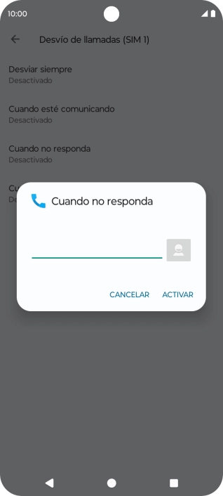 Introduce +34600132000 y pulsa ACTIVAR.