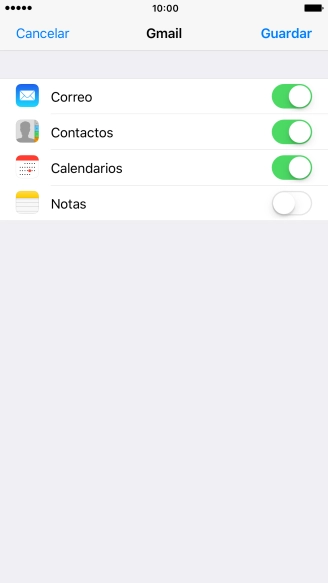 Si aparece en la pantalla esta imagen, tu cuenta de correo electrónico ha sido reconocida y configurada automáticamente. Sigue las indicaciones de la pantalla para introducir más información y terminar la configuración.