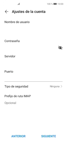 Pulsa Tipo de seguridad.