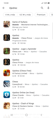 Pulsa la app deseada.